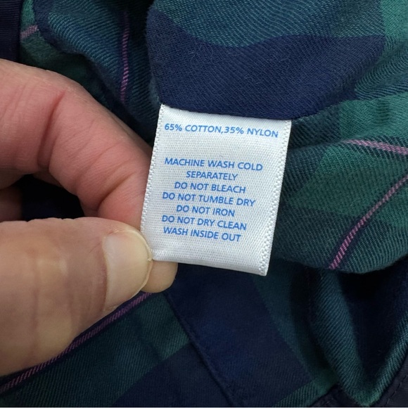 Southern Tide Hudson Waxed Cotton Navy Blue Classic Jacket Sz Small waterproof - Picture 5 of 6